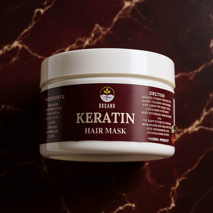 Keratin Repair & Smooth Hair Mask – Deep Nourishment & Frizz Control