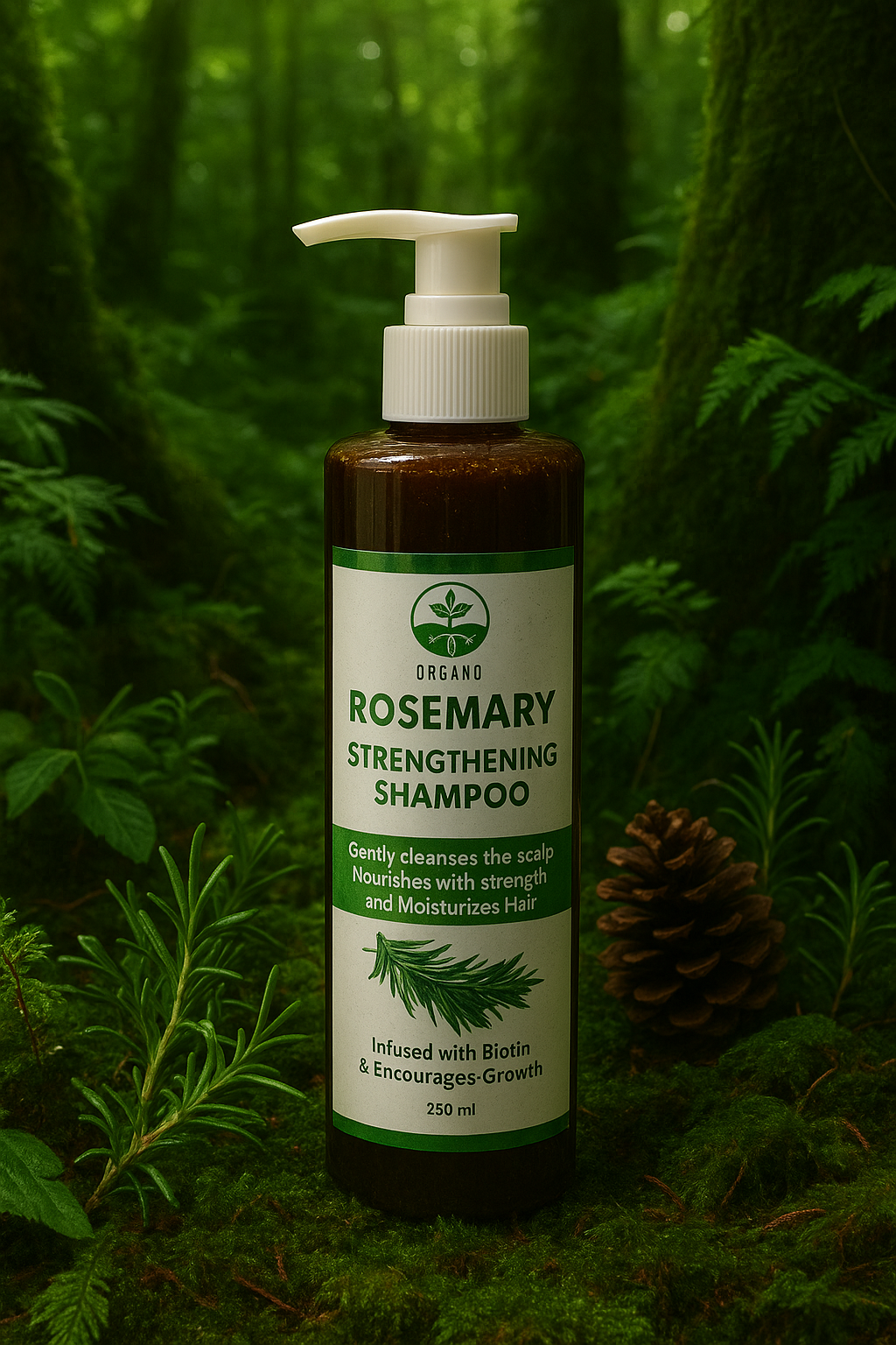 Rosemary Shampoo – Strengthen & Revive Naturally