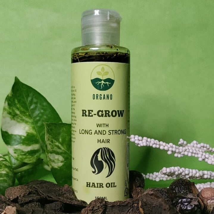 Regrow Hair Oil – Herbal Elixir for Stronger, Thicker Hair