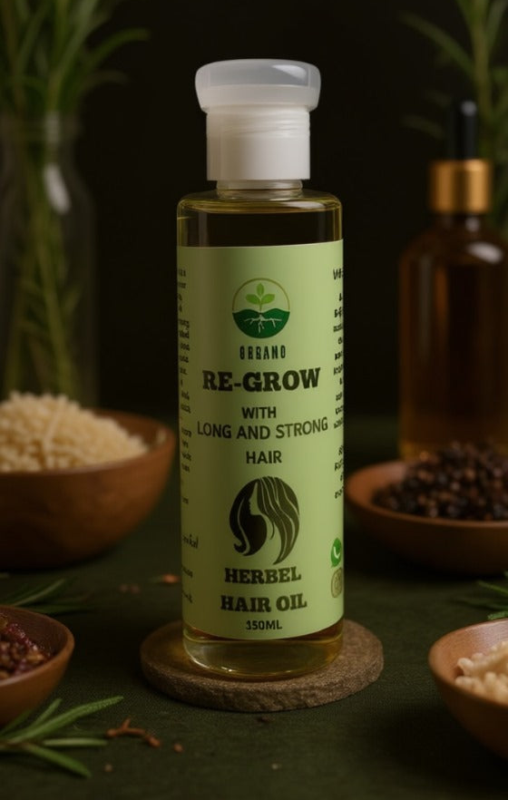 Regrow Hair Oil – Herbal Elixir for Stronger, Thicker Hair