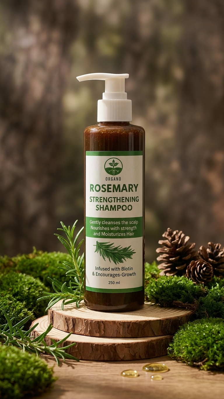 Rosemary Shampoo – Strengthen & Revive Naturally