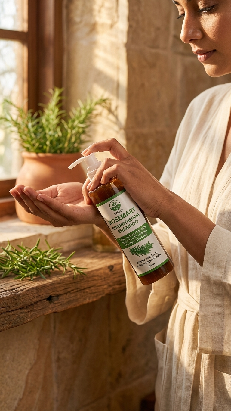 Rosemary Shampoo – Strengthen & Revive Naturally