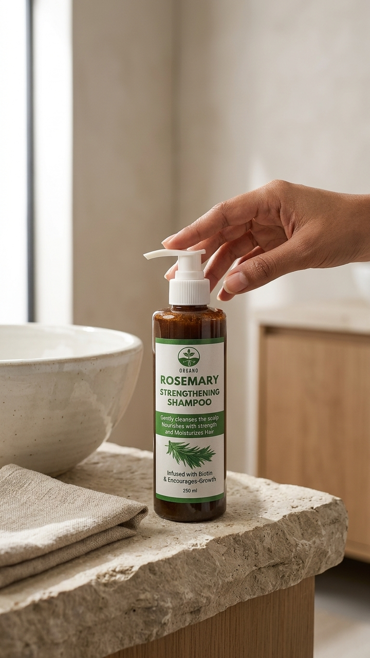 Rosemary Shampoo – Strengthen & Revive Naturally