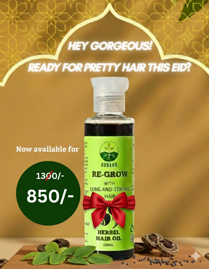 Regrow Hair Oil – Herbal Elixir for Stronger, Thicker Hair